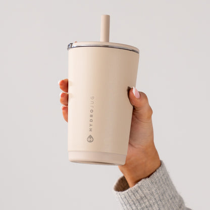 HydroJug | Everyday Tumbler 14oz - Ceramic-Lined Spill-Free Kids Tumbler – Dune