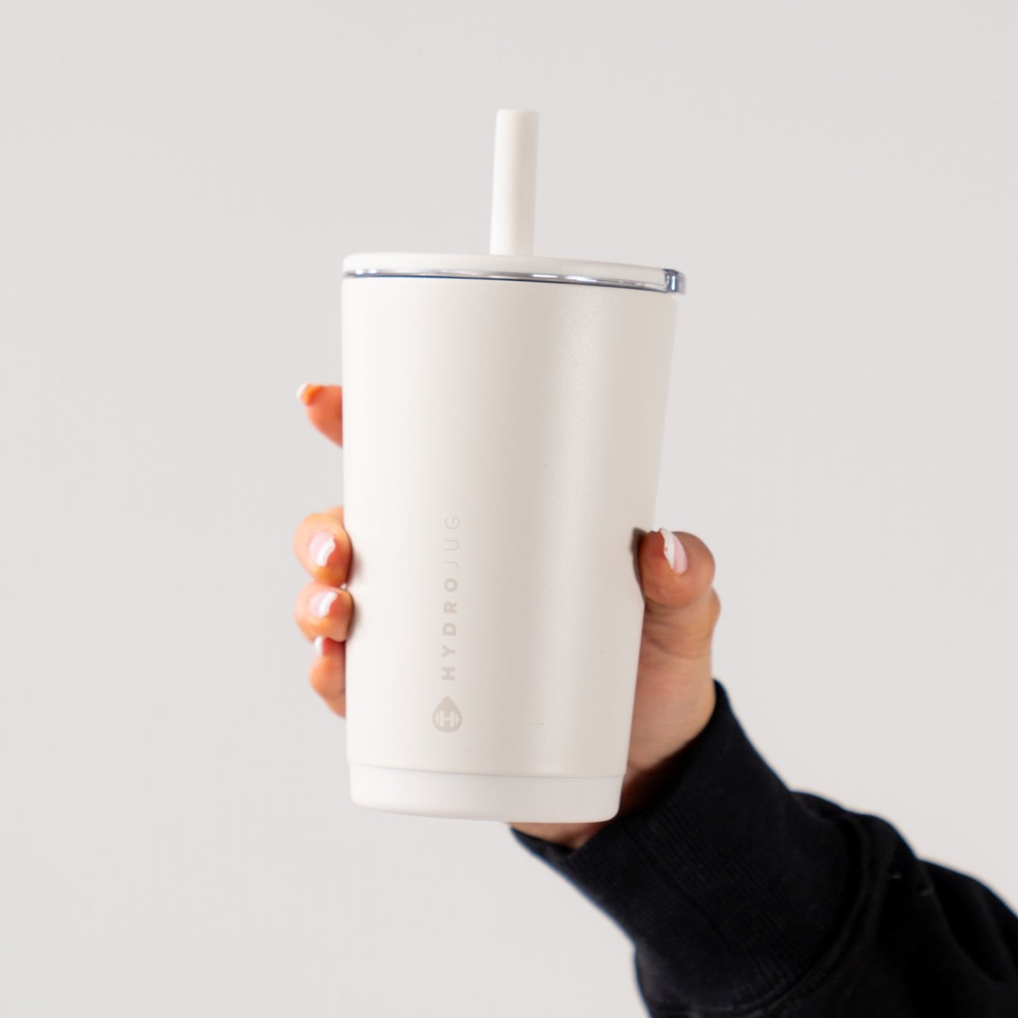 HydroJug | Everyday Tumbler 14oz - Ceramic-Lined Spill-Free Kids Tumbler – Linen