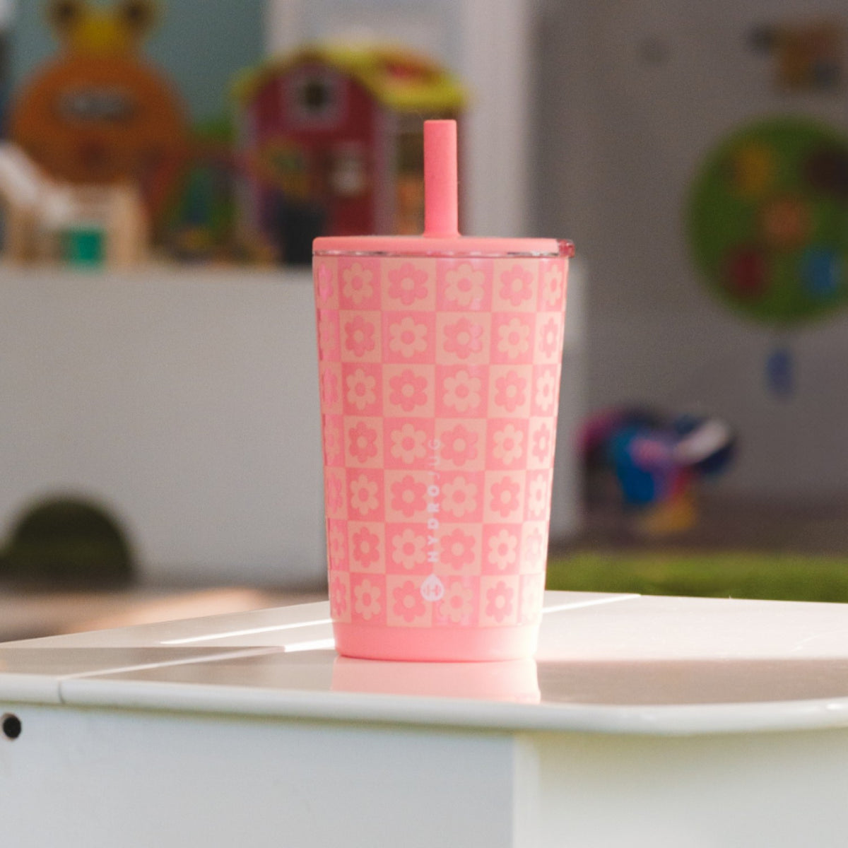 HydroJug | Everyday Tumbler 14oz - Ceramic-Lined Spill-Free Kids Tumbler – Daisy Checkers
