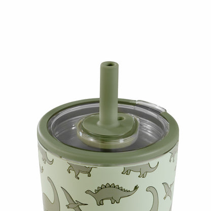 HydroJug | Everyday Tumbler 14oz - Ceramic-Lined Spill-Free Kids Tumbler – Dinosaur