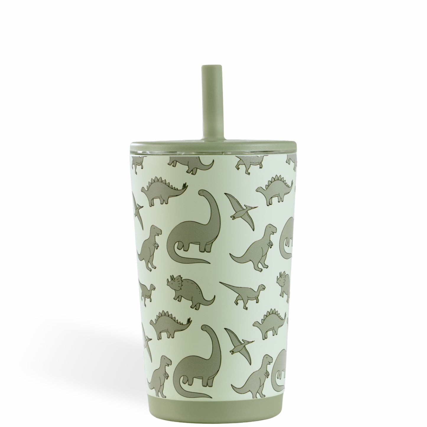 HydroJug | Everyday Tumbler 14oz - Ceramic-Lined Spill-Free Kids Tumbler – Dinosaur