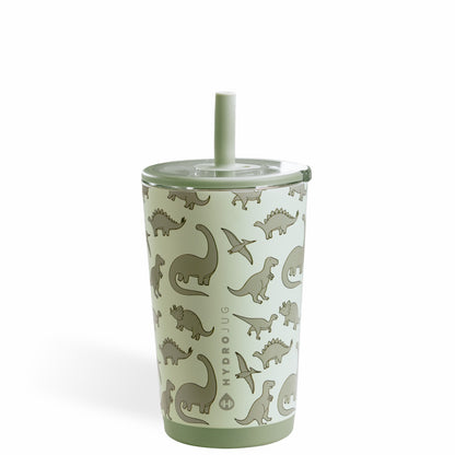 HydroJug | Everyday Tumbler 14oz - Ceramic-Lined Spill-Free Kids Tumbler – Dinosaur