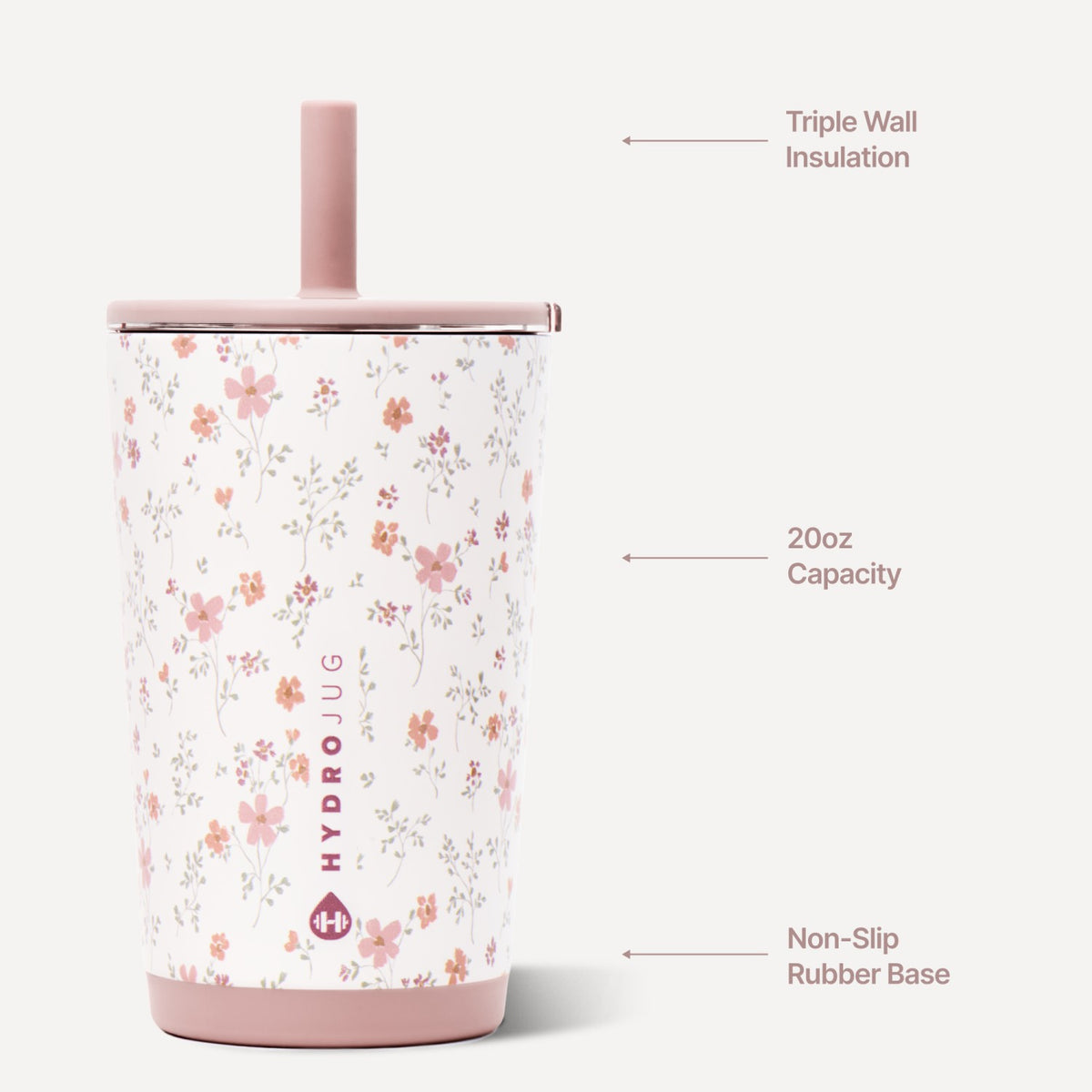 HydroJug | Everyday Tumbler 14oz - Magnolia