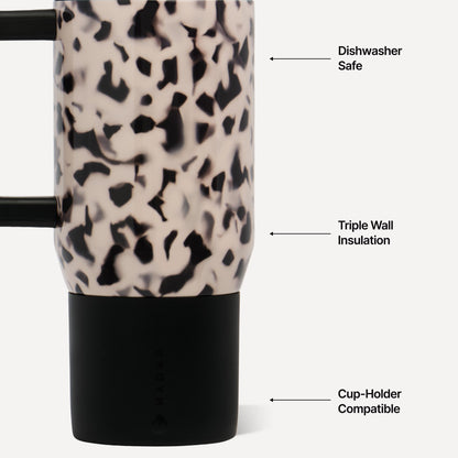 HydroJug | Coffee Traveler 20oz - Blonde Tortoise