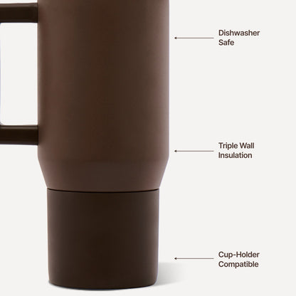 HydroJug | Coffee Traveler 20oz - Chestnut