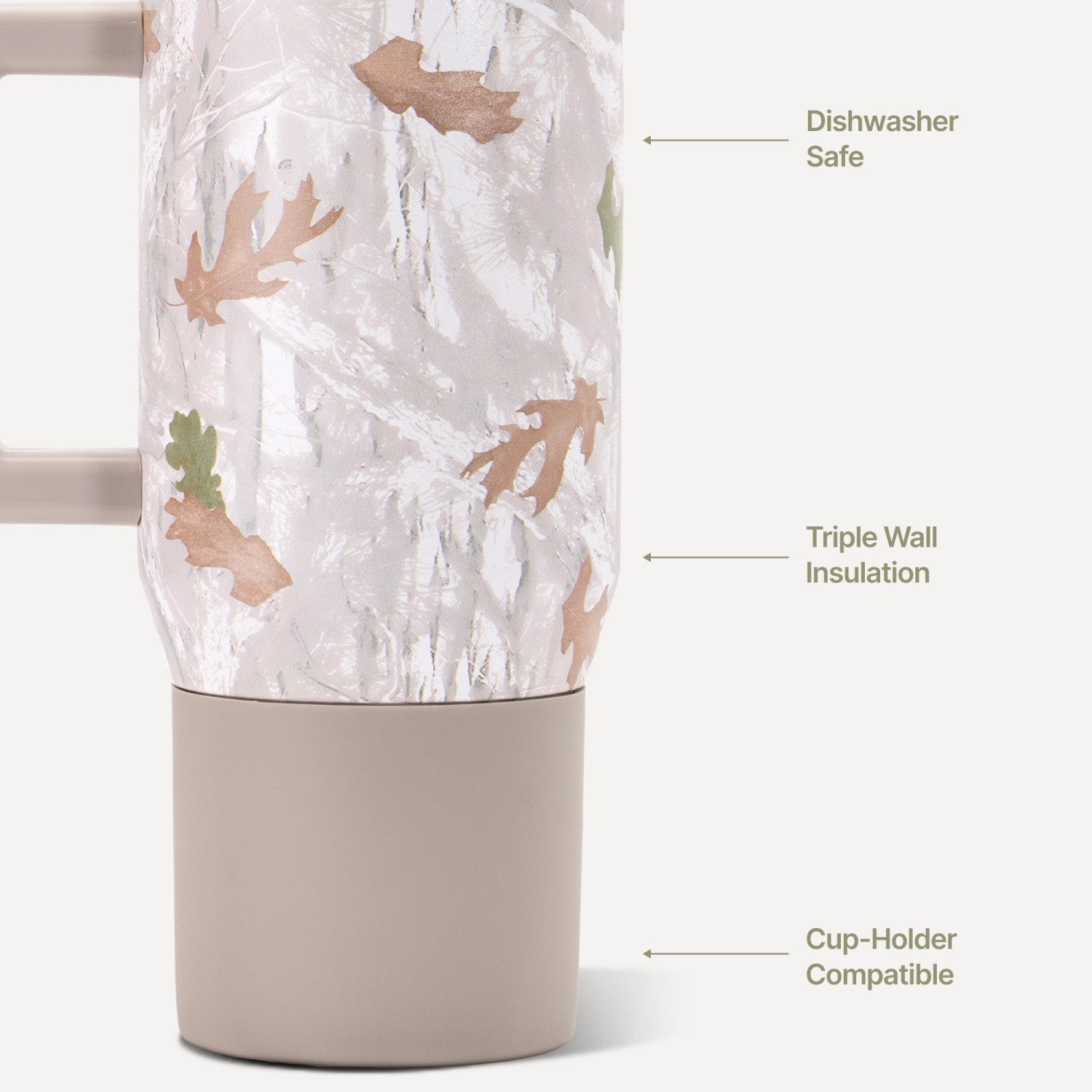 HydroJug | Coffee Traveler 20oz - Ceramic-Lined Insulated Travel Mug – Camo