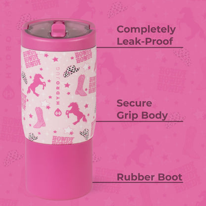 HydroJug | Sport 14oz - Compact Leakproof Kids Water Bottle – Cowgirl