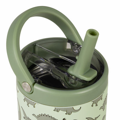 HydroJug | Sport 14oz - Compact Leakproof Kids Water Bottle – Dinosaur