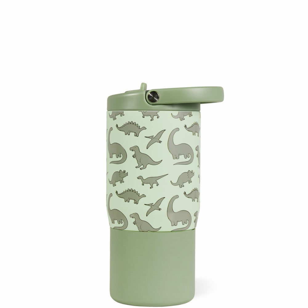 HydroJug | Sport 14oz - Compact Leakproof Kids Water Bottle – Dinosaur