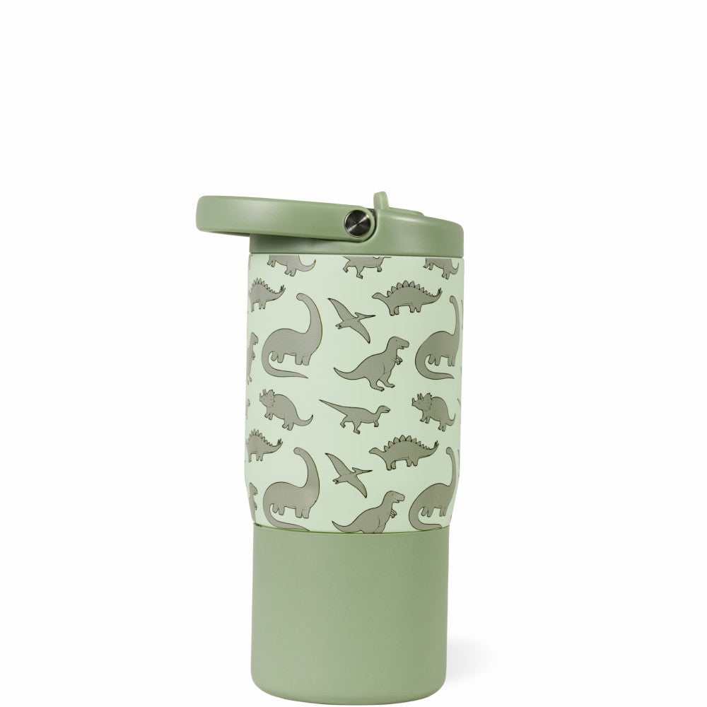 HydroJug | Sport 14oz - Compact Leakproof Kids Water Bottle – Dinosaur