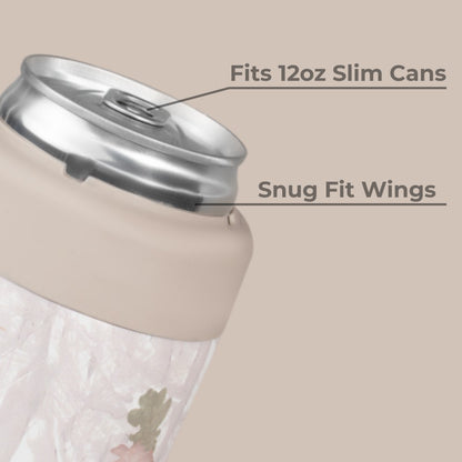 HydroJug | Slim Can Cooler 12oz - Insulated Stainless Steel Skinny Can Holder – Camo