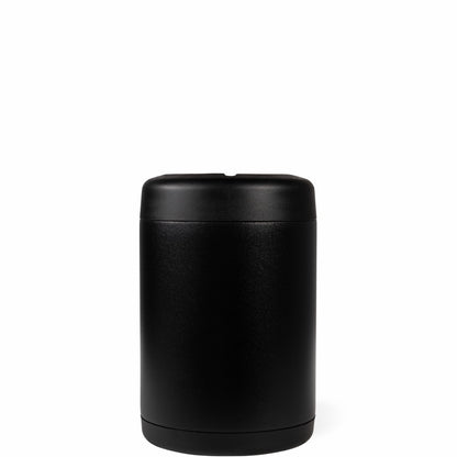 HydroJug | Can Cooler 12oz - 2-in-1 Insulated Standard Can Cooler, Screw-Top Lock – Black