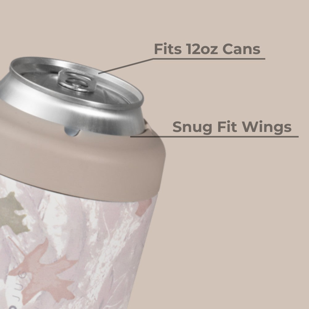 HydroJug | Can Cooler 12oz - 2-in-1 Insulated Standard Can Cooler, Screw-Top Lock – Camo