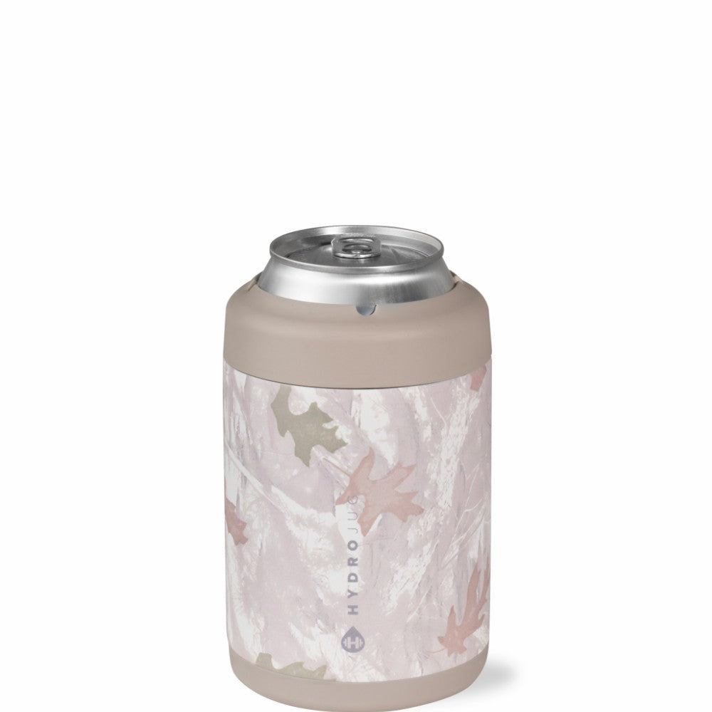 HydroJug | Can Cooler 12oz - 2-in-1 Insulated Standard Can Cooler, Screw-Top Lock – Camo