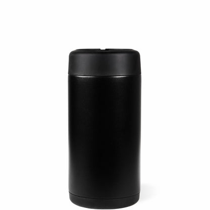 HydroJug | Slim Can Cooler 12oz - Insulated Stainless Steel Skinny Can Holder – Black