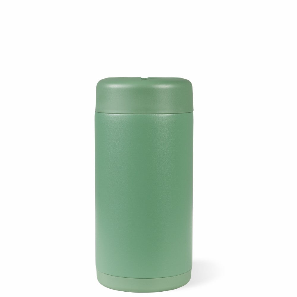 HydroJug | Slim Can Cooler 12oz - Insulated Stainless Steel Skinny Can Holder – Sage