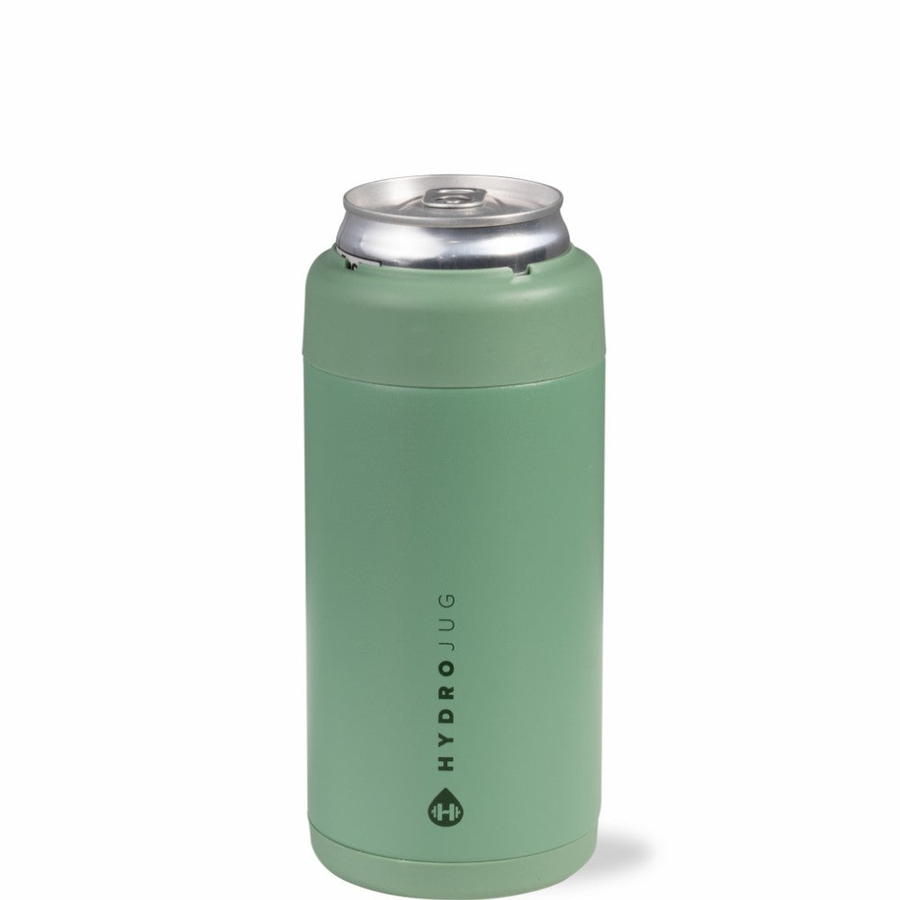 HydroJug | Slim Can Cooler 12oz - Insulated Stainless Steel Skinny Can Holder – Sage