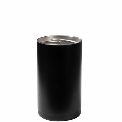 HydroJug | Can Cooler 16oz - 2-in-1 Insulated Tallboy Can Cooler, Screw-Top Lock – Black