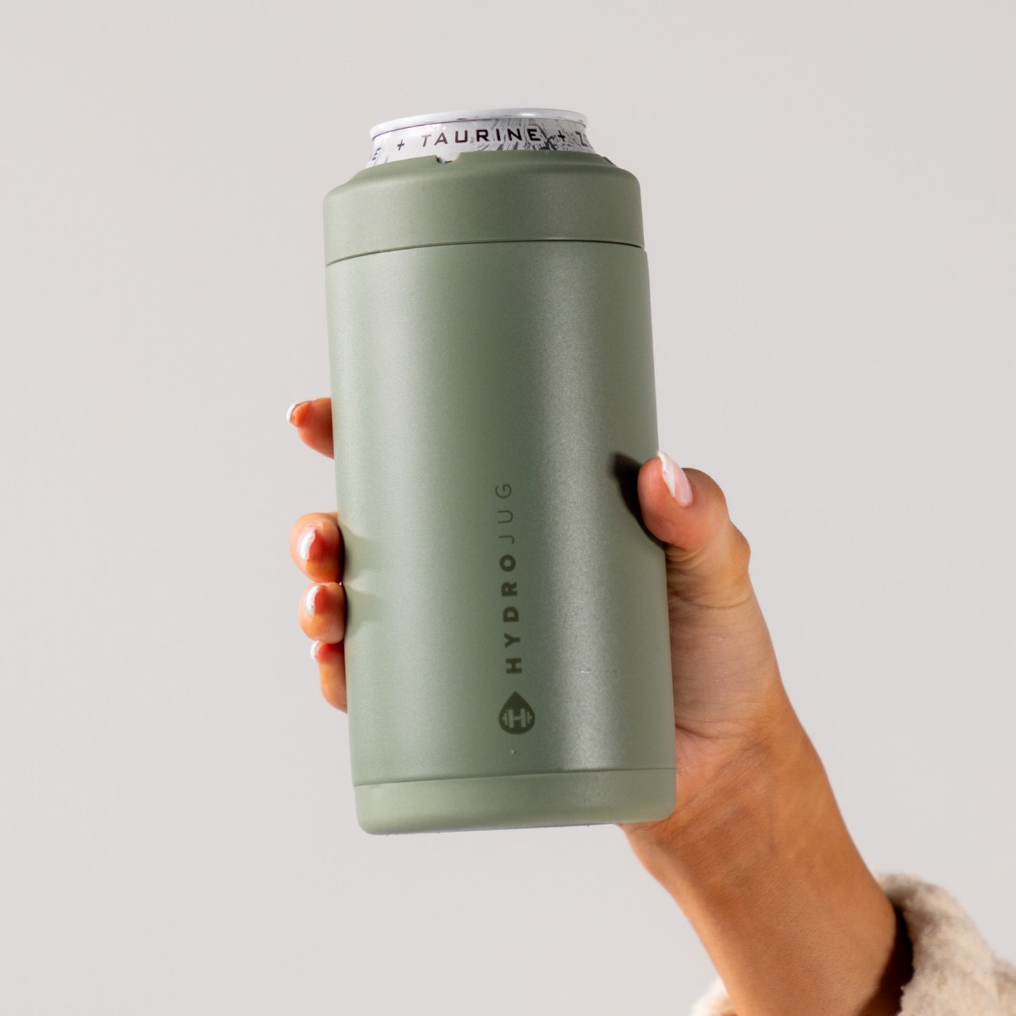 HydroJug | Can Cooler 16oz - 2-in-1 Insulated Tallboy Can Cooler, Screw-Top Lock – Courtyard