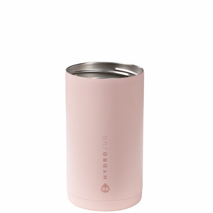 HydroJug | Can Cooler 16oz - 2-in-1 Insulated Tallboy Can Cooler, Screw-Top Lock – Dusty Rose