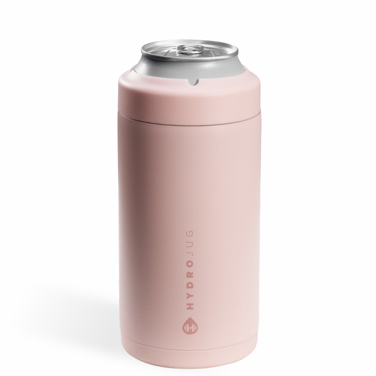 HydroJug | Can Cooler 16oz - 2-in-1 Insulated Tallboy Can Cooler, Screw-Top Lock – Dusty Rose