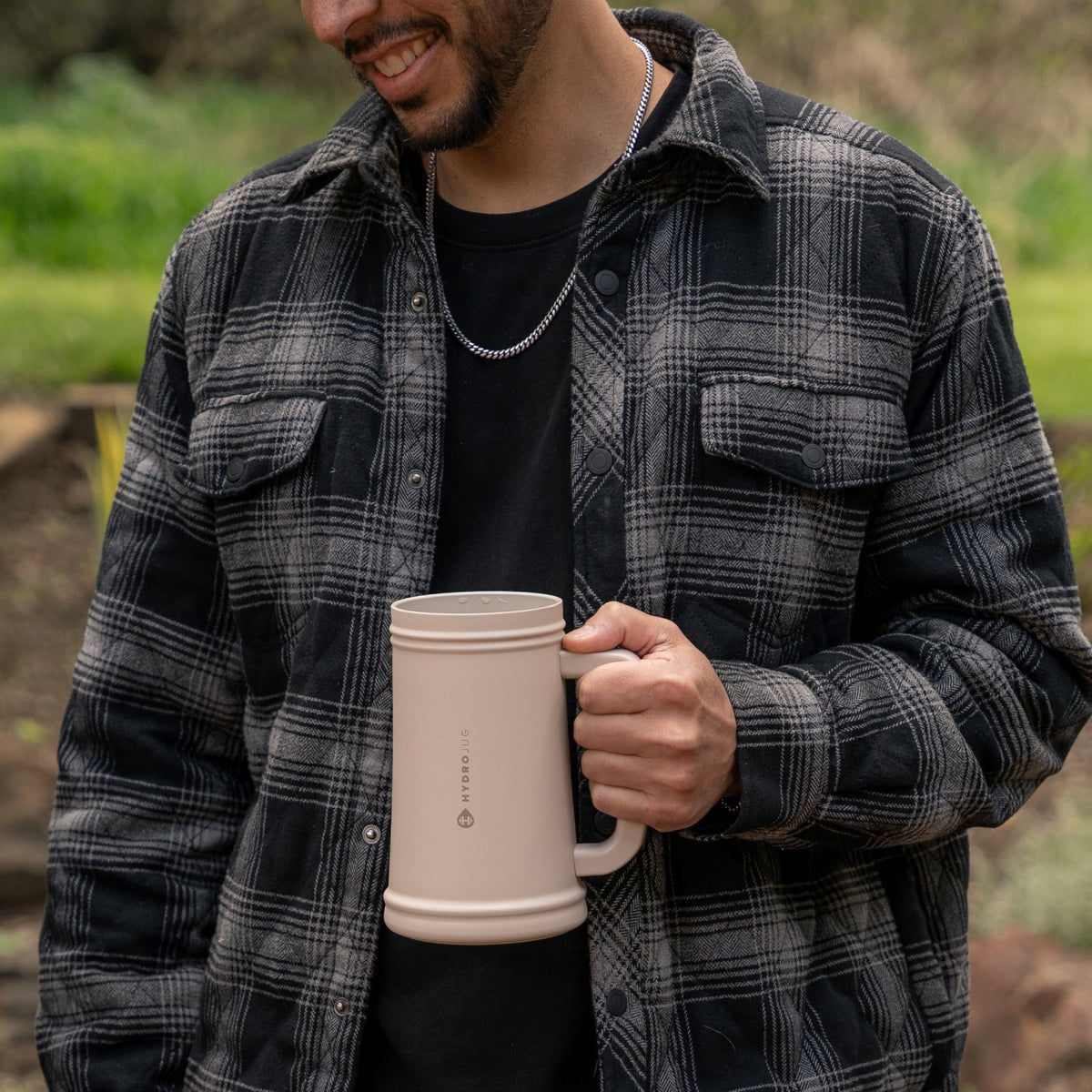 HydroJug | Stein 32oz - Ceramic-Lined Insulated Beer Stein – Dune