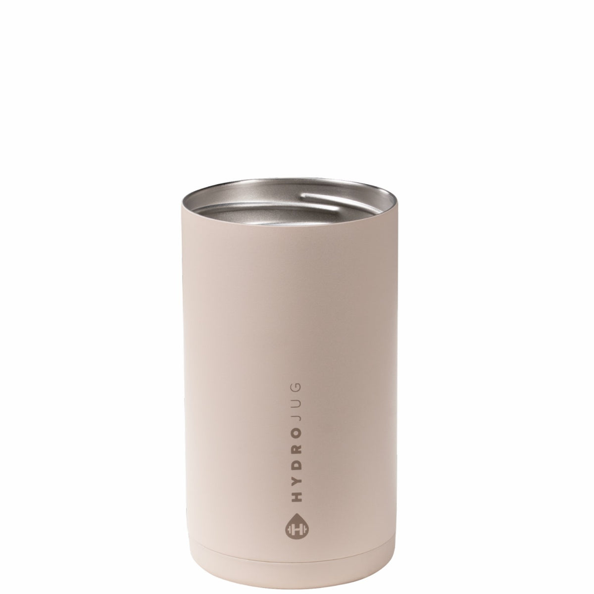 HydroJug | Can Cooler 16oz - 2-in-1 Insulated Tallboy Can Cooler, Screw-Top Lock – Dune