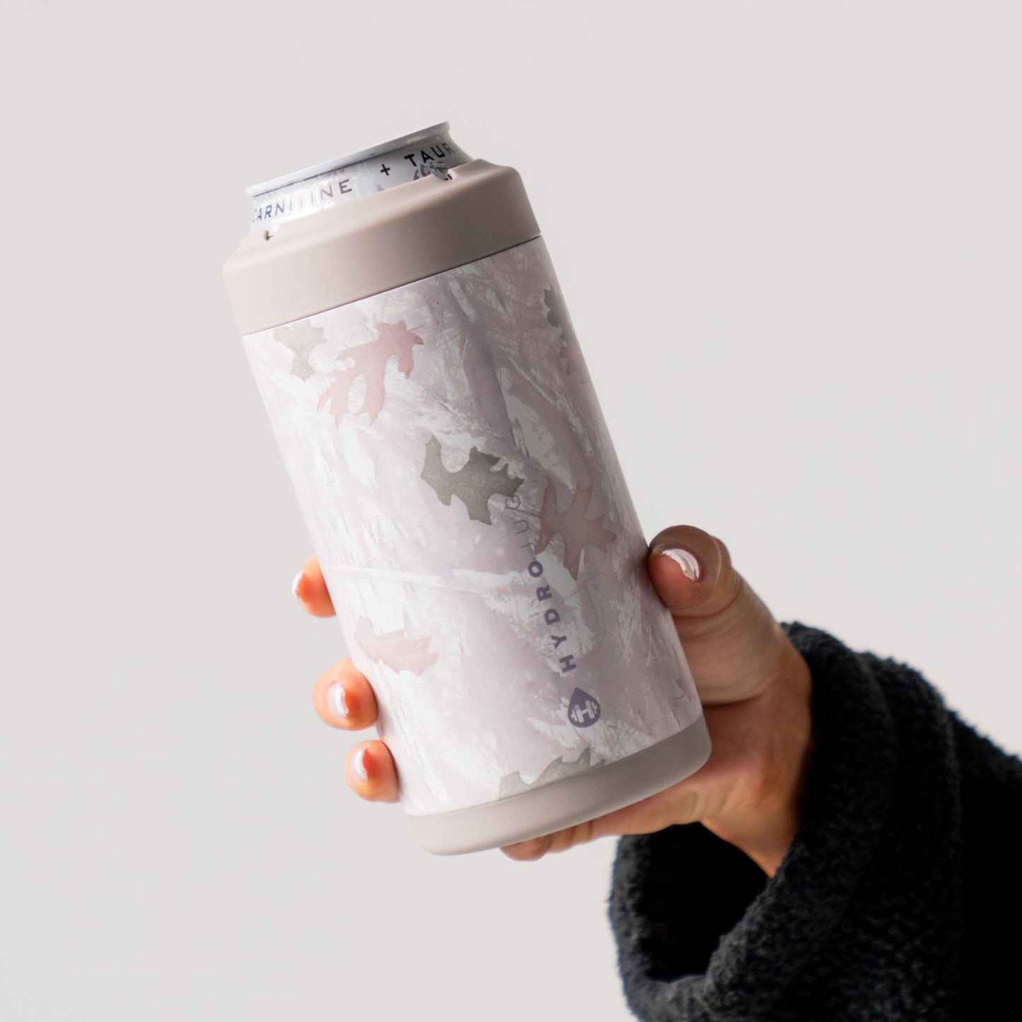 HydroJug | Can Cooler 16oz - 2-in-1 Insulated Tallboy Can Cooler, Screw-Top Lock – Camo