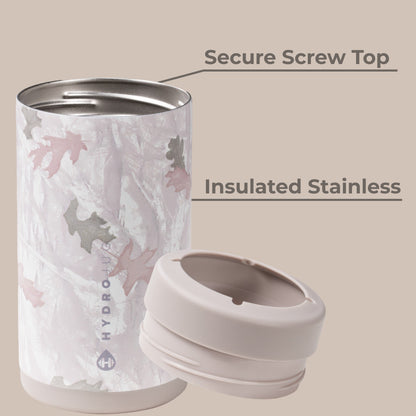 HydroJug | Can Cooler 16oz - 2-in-1 Insulated Tallboy Can Cooler, Screw-Top Lock – Camo