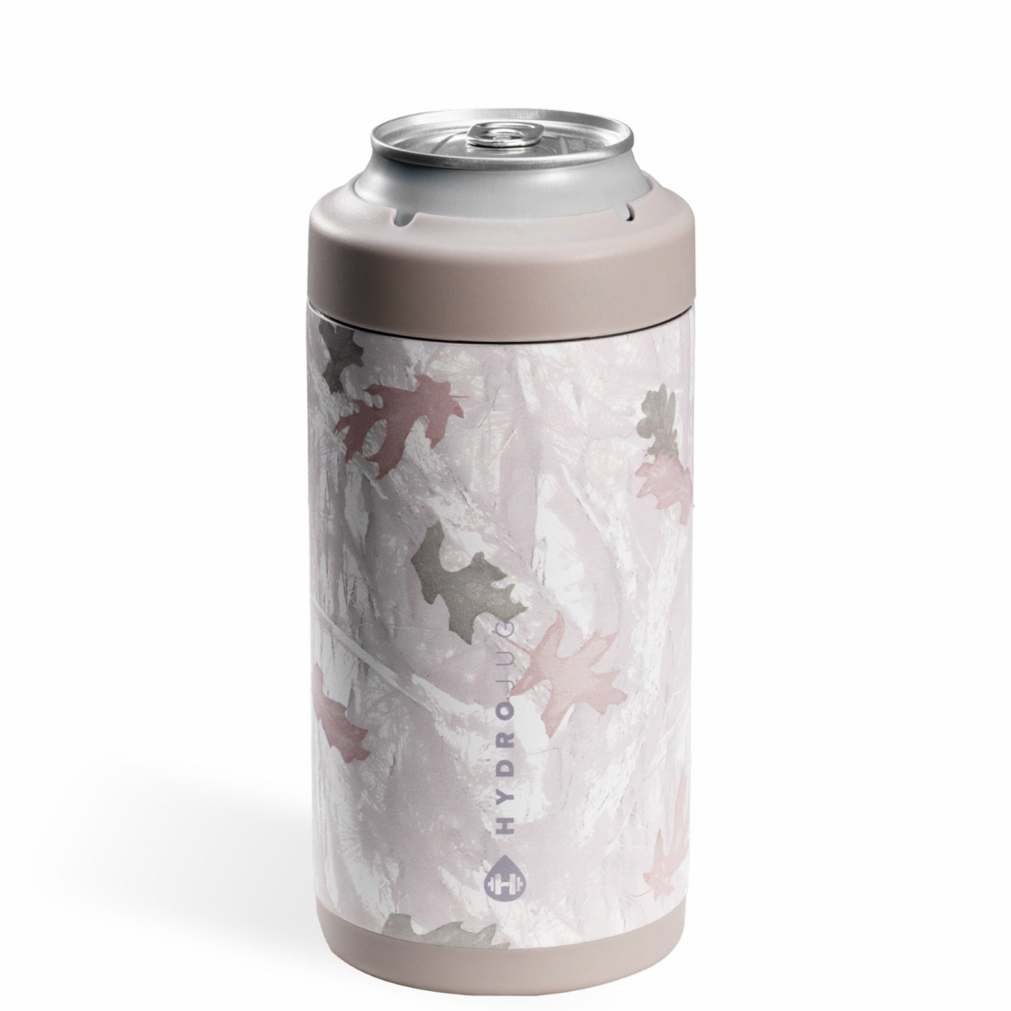 HydroJug | Can Cooler 16oz - 2-in-1 Insulated Tallboy Can Cooler, Screw-Top Lock – Camo