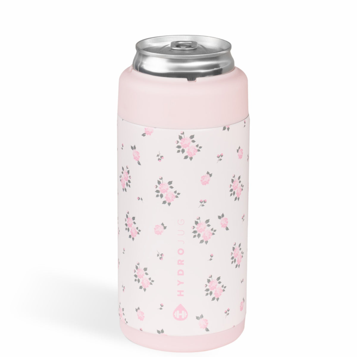 HydroJug | Can Cooler 16oz - 2-in-1 Insulated Tallboy Can Cooler, Screw-Top Lock – Wildrose