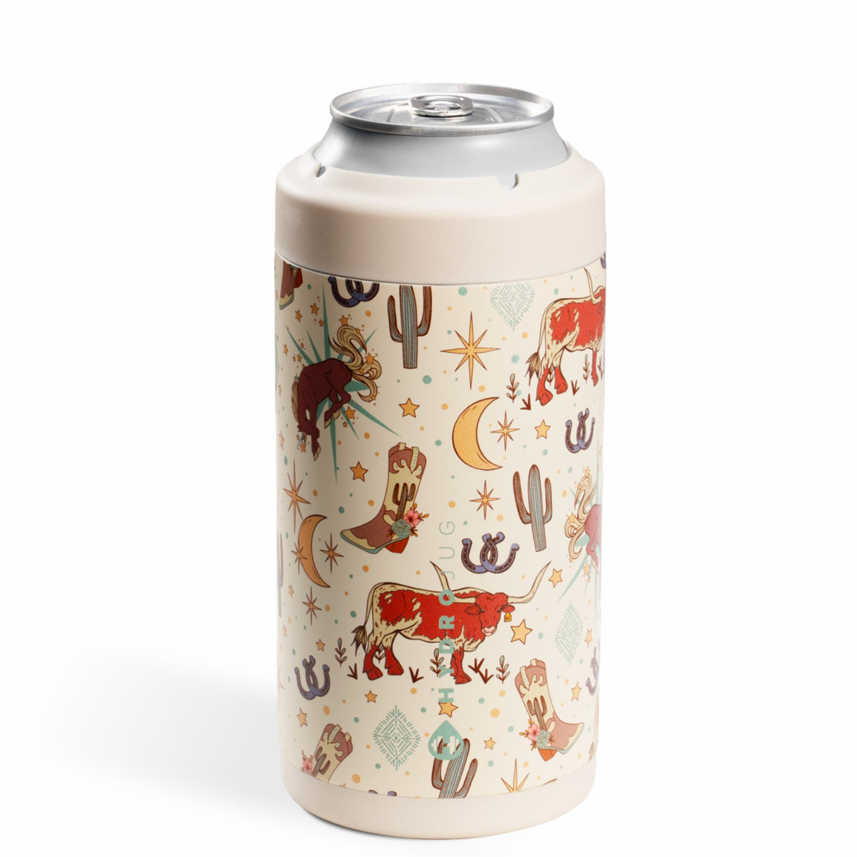 HydroJug | Can Cooler 16oz - 2-in-1 Insulated Tallboy Can Cooler, Screw-Top Lock – Rodeo