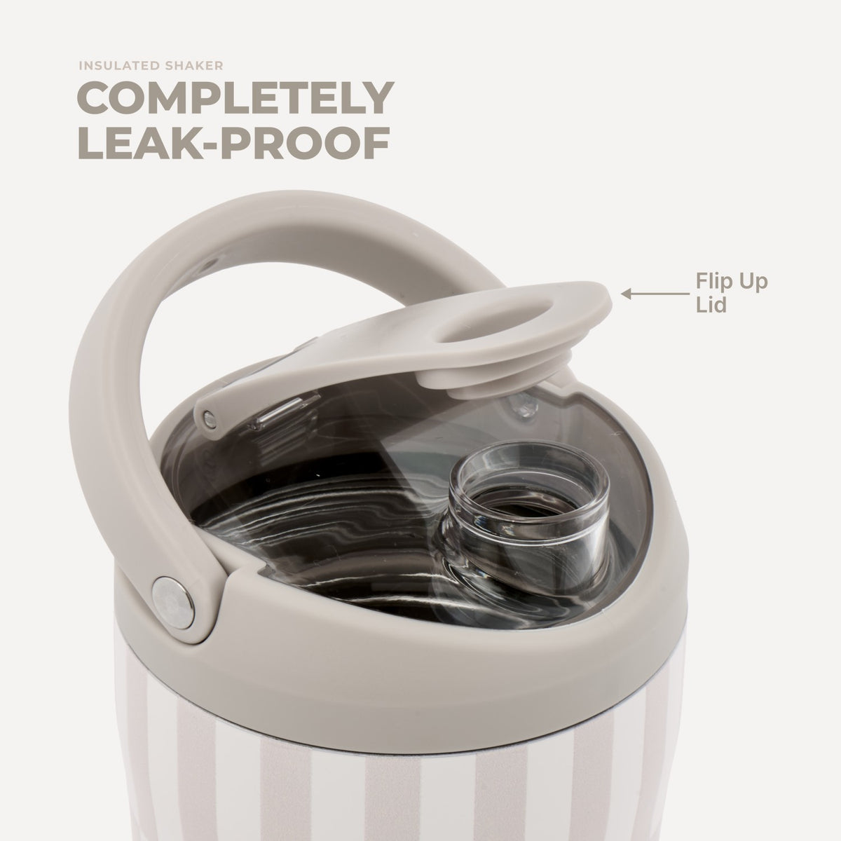 HydroJug | Insulated Shaker 24oz - Latte