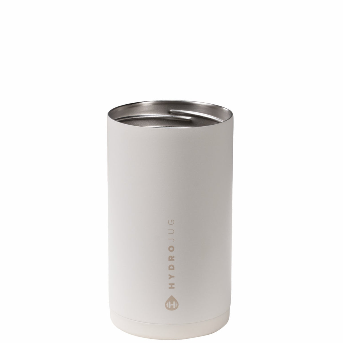 HydroJug | Can Cooler 16oz - 2-in-1 Insulated Tallboy Can Cooler, Screw-Top Lock – Linen