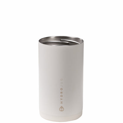 HydroJug | Can Cooler 16oz - 2-in-1 Insulated Tallboy Can Cooler, Screw-Top Lock – Linen