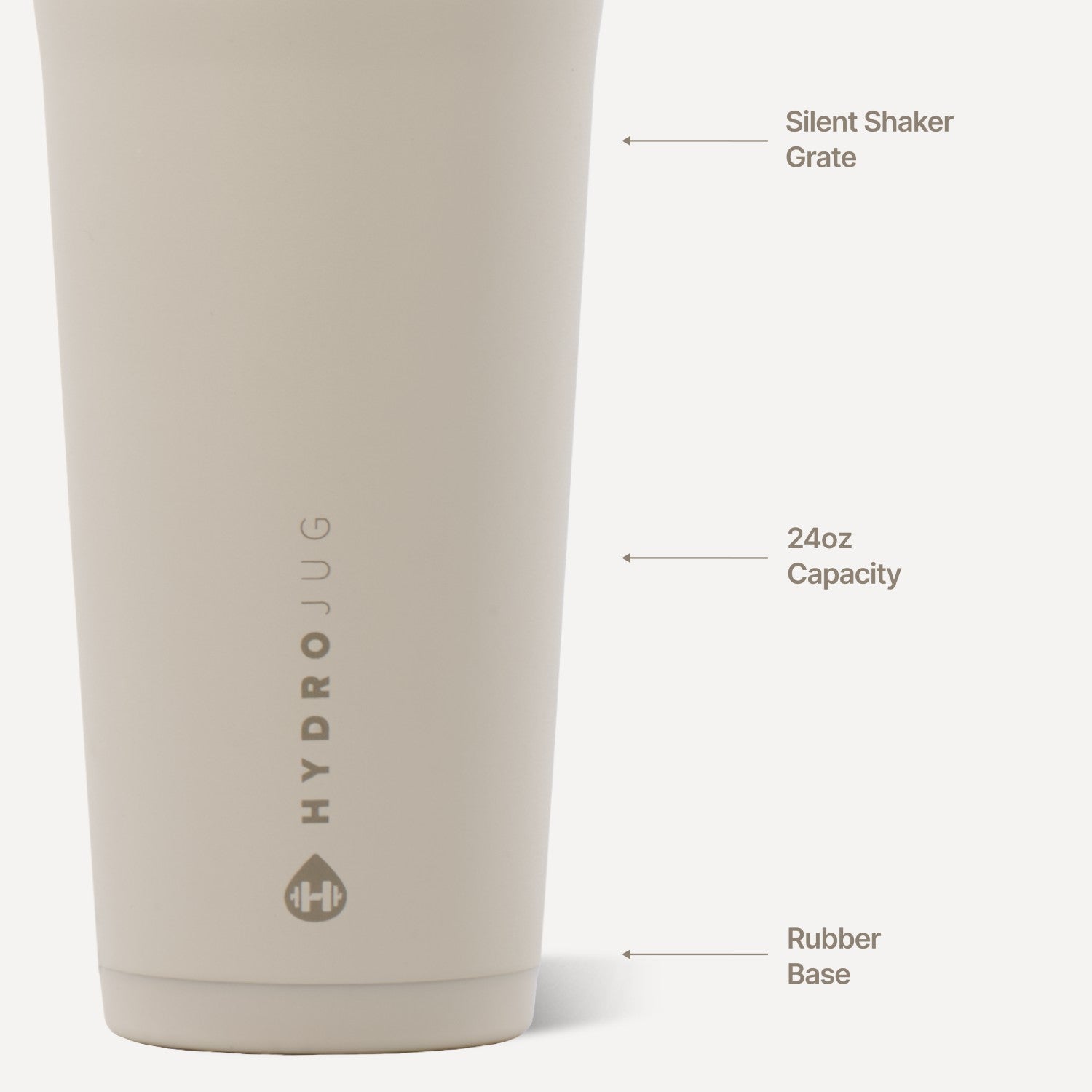 HydroJug | Insulated Shaker 24oz - Dune
