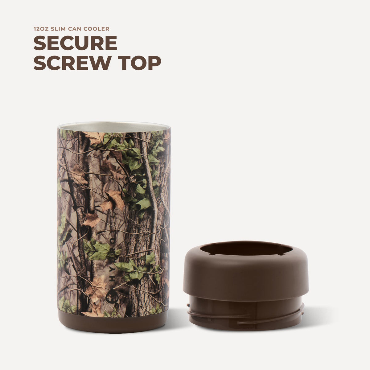HydroJug | Slim Can Cooler 12oz - Woodland