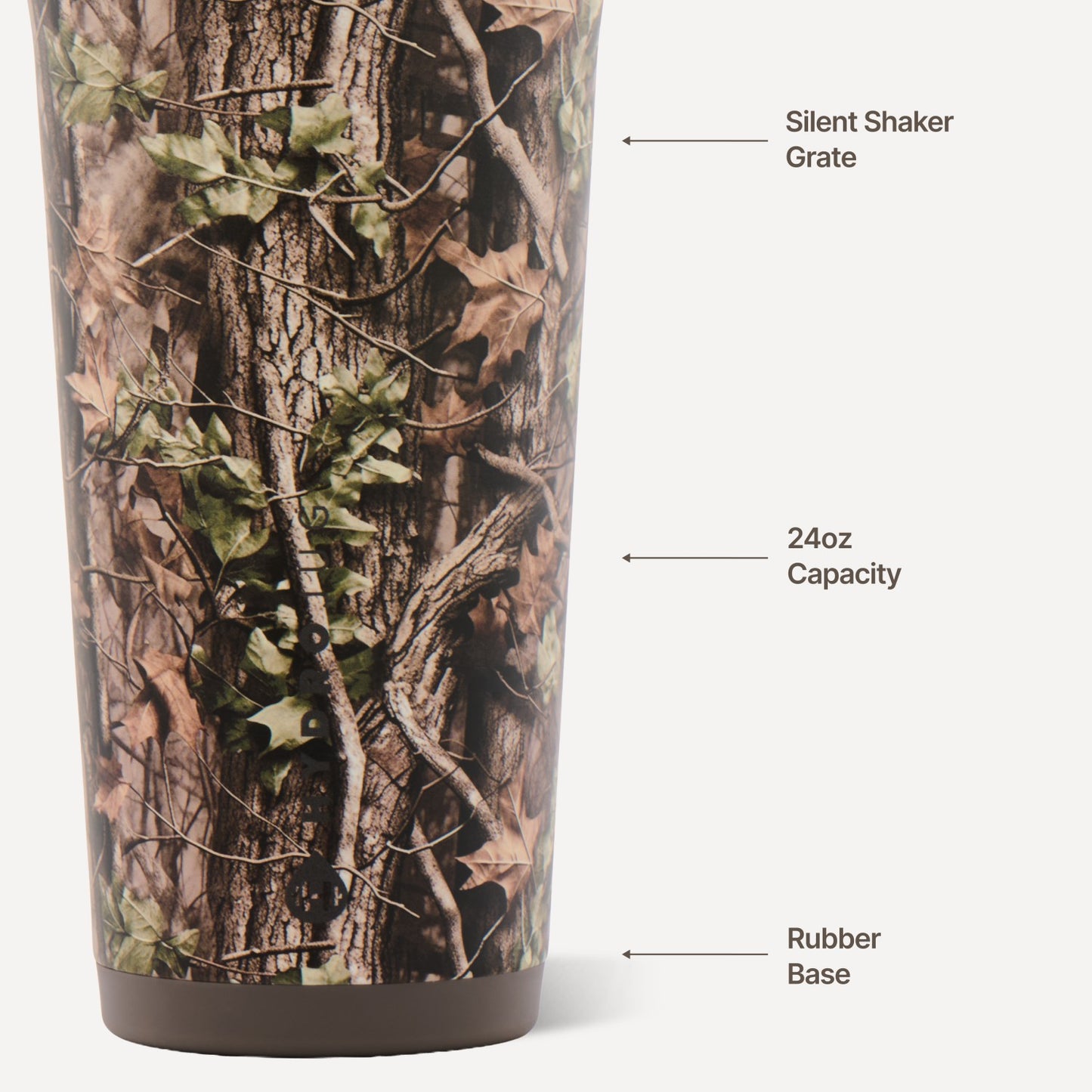 HydroJug | Insulated Shaker 24oz - Woodland