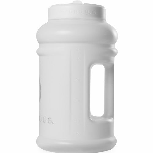 HydroJug | Pro Jug 73oz - Large BPA-Free Plastic Water Jug, Leakproof – White