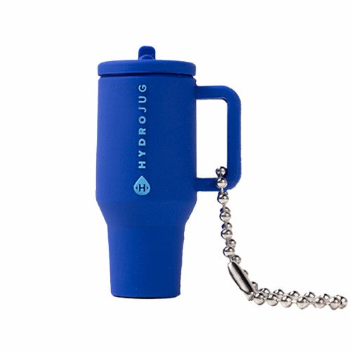 HydroJug | Traveler Keychain - Silicone Mini Traveler, Metal Chain