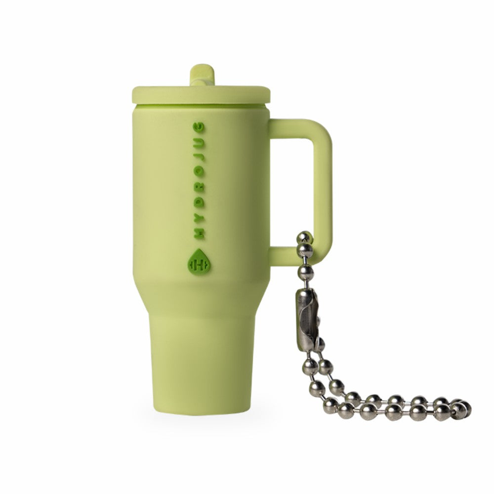HydroJug | Traveler Keychain - Silicone Mini Traveler, Metal Chain