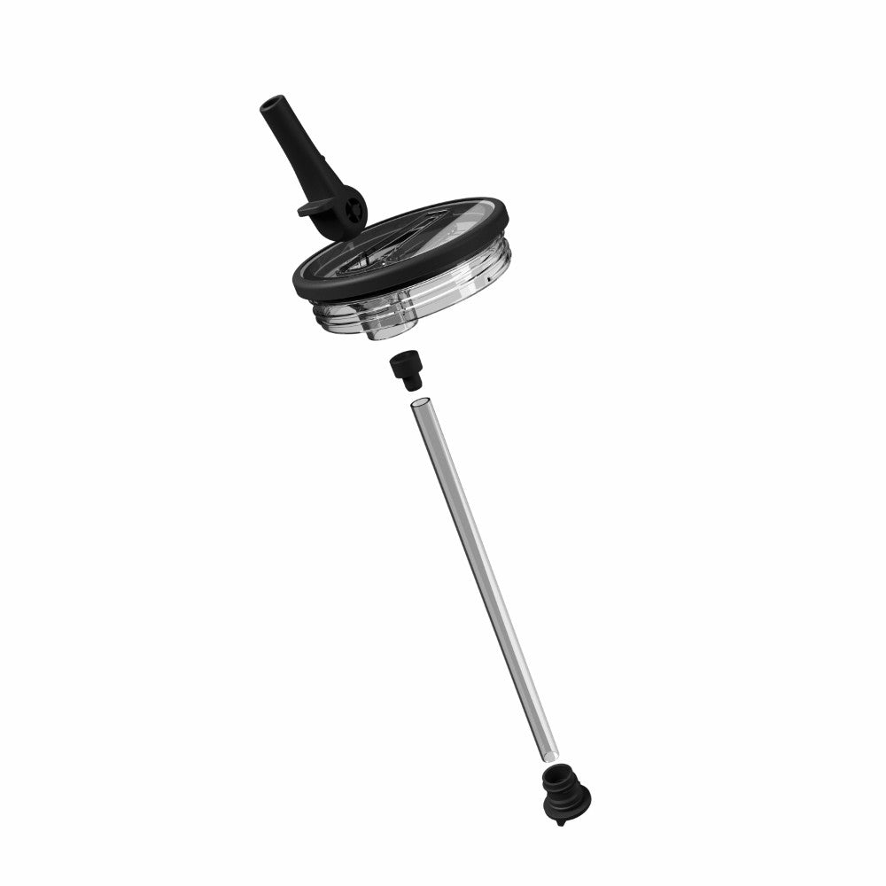HydroJug | Removable Traveler Lid 40oz - Easy-Clean Flip Straw, Leakproof