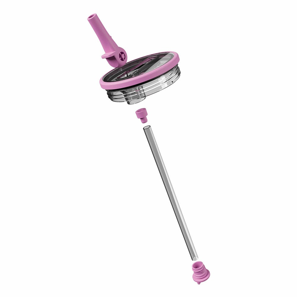 HydroJug | Removable Traveler Lid 40oz - Easy-Clean Flip Straw, Leakproof