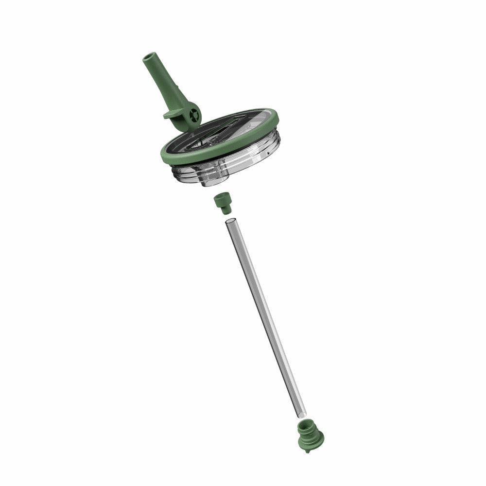 HydroJug | Removable Traveler Lid 40oz - Easy-Clean Flip Straw, Leakproof