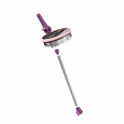 HydroJug | Removable Traveler Lid 40oz - Easy-Clean Flip Straw, Leakproof