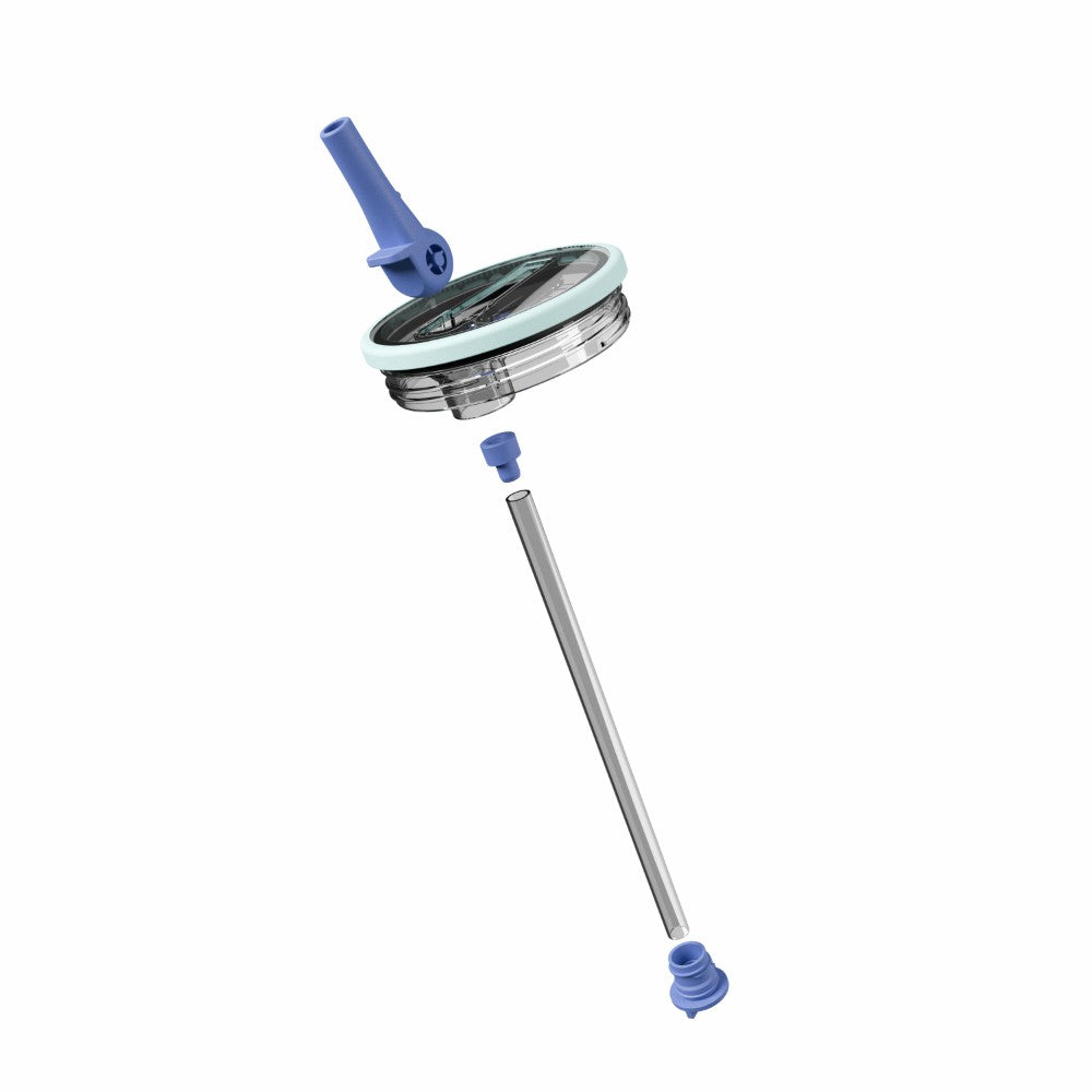 HydroJug | Removable Traveler Lid 40oz - Easy-Clean Flip Straw, Leakproof