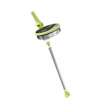 HydroJug | Removable Traveler Lid 40oz - Easy-Clean Flip Straw, Leakproof