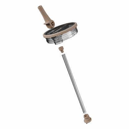 HydroJug | Removable Traveler Lid 40oz - Easy-Clean Flip Straw, Leakproof