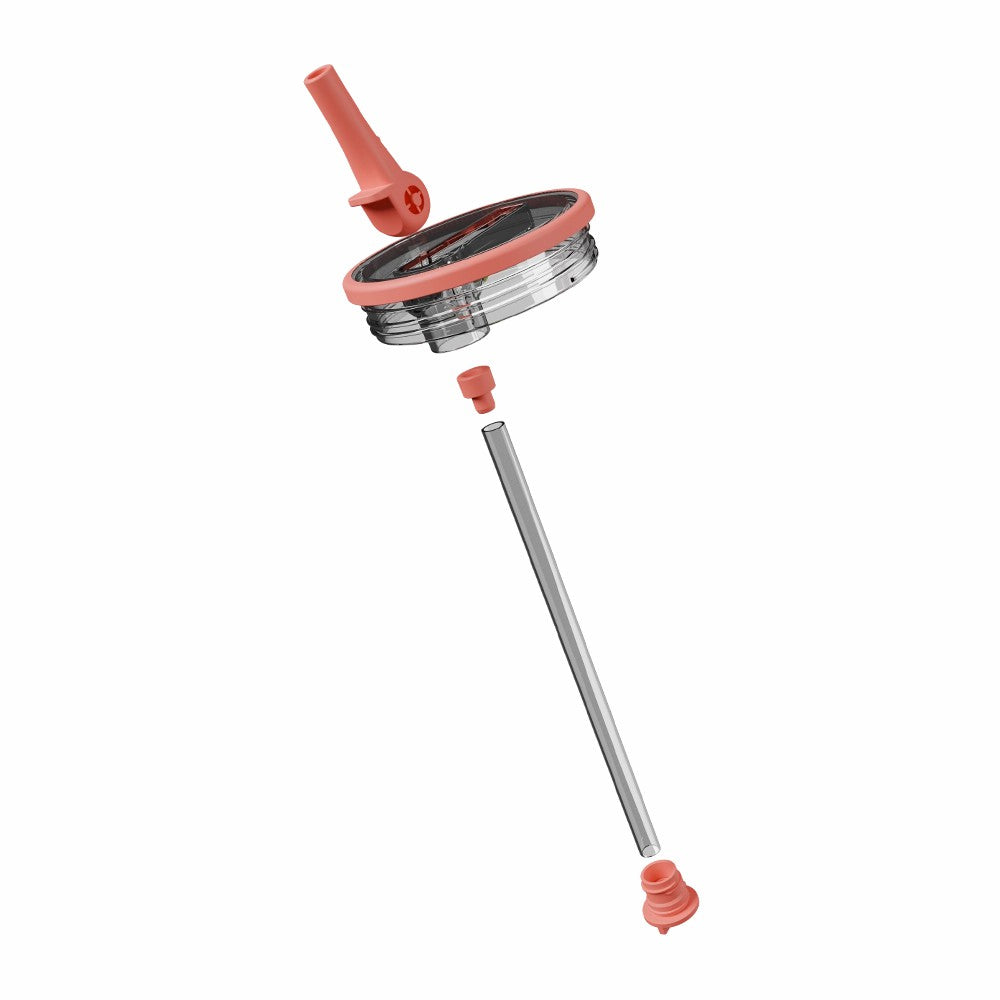 HydroJug | Removable Traveler Lid 32oz - Easy-Clean Flip Straw, Leakproof