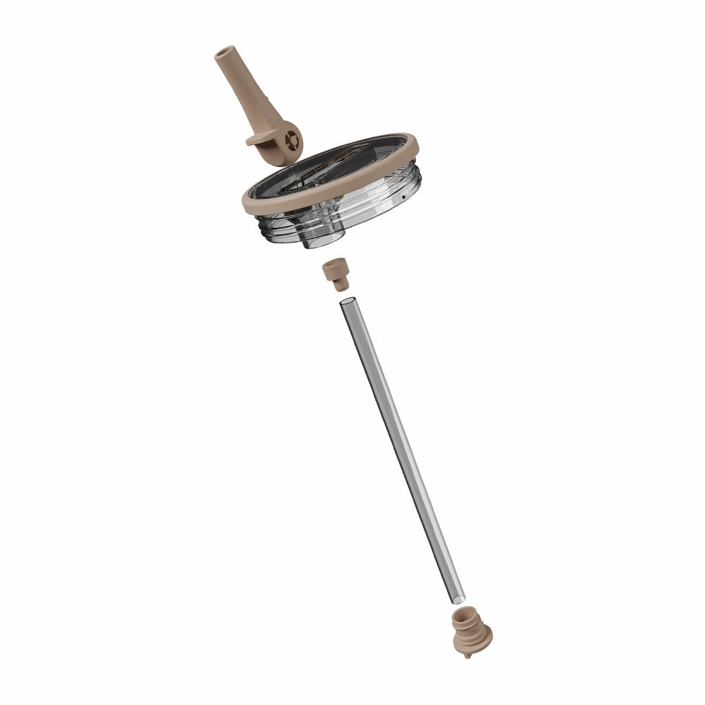 HydroJug | Removable Traveler Lid 32oz - Easy-Clean Flip Straw, Leakproof